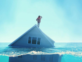 Dalende huizenprijs: hoe groot is de kans dat jouw huis onder water komt te staan?